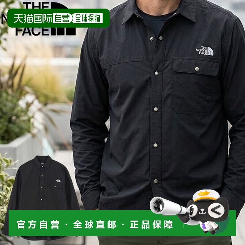 日本直邮The North Face 北面 Nuptse系列 长袖衬衫 男女通用 NR6