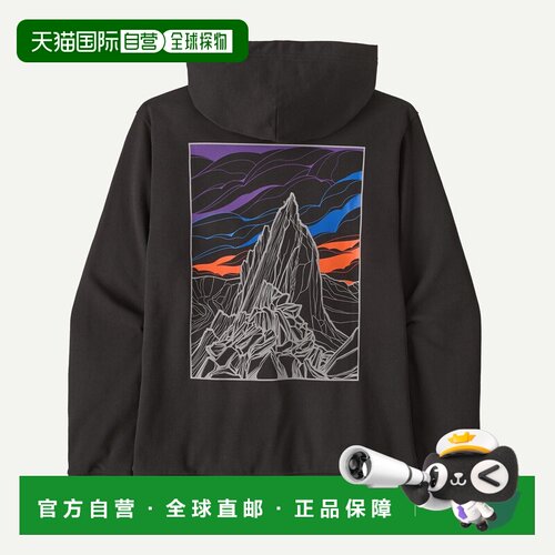 日潮跑腿Patagonia巴塔哥尼亚 Cloud Crag Daily 男士 连帽衫卫衣