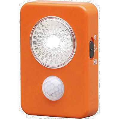 【日本直邮】爱丽丝室内LED感应灯橙色10cm LWM-40K