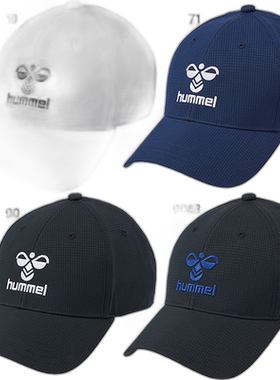 日本直邮Hummel 基本帽帽子训练运动白色白色蓝 hummel HFA4095