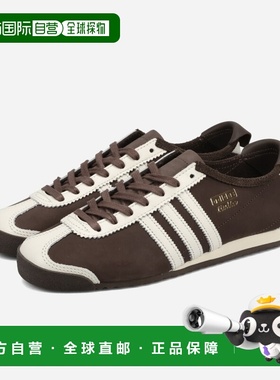 日本直邮adidas ITALIA 60S 男女低帮运动鞋棕色/米白色/奶油白色