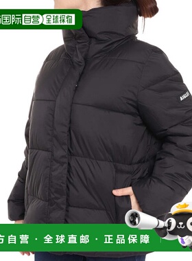 日本直邮AIGLE 女士中绵拨水带帽外套 ZBFAO34004 黑色 户外外套