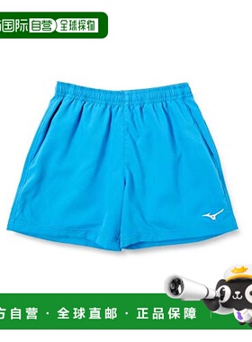 【日本直邮】Mizuno美津浓男女同款网球运动裤S蓝色 62JB7201 24