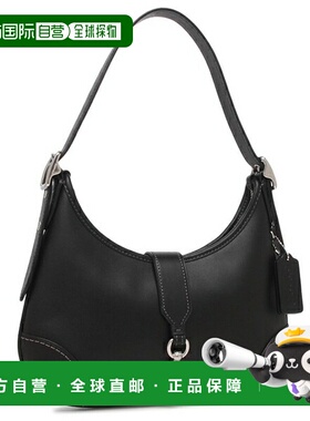 日本直邮Coach Hamptons Hobo 单肩包黑色女士 CW642 LHBLK