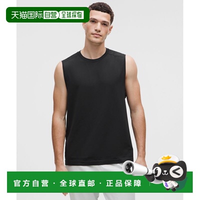 日本直邮lululemon 男款 Metal Vent Tech 无袖衫 *更新版剪裁 背