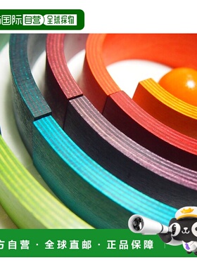 日本直邮Naef 积木彩虹拱门附图案书Atelier Nikitiki