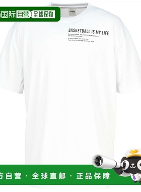 日本直邮 CONVERSE 篮球印花短袖T恤 [CB252363] 男女通用T恤匡威