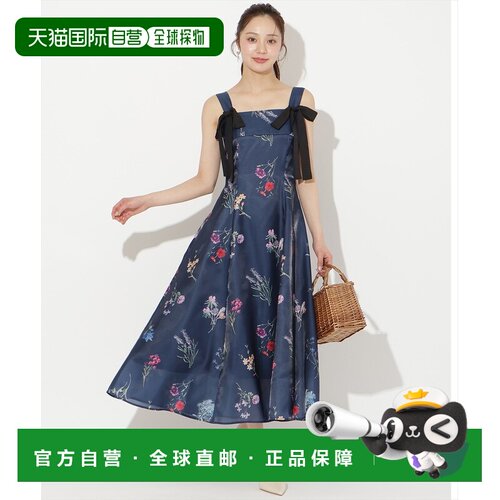 WILLSELECTION 女士 植物花卉透视连衣裙 20082615500093吊带