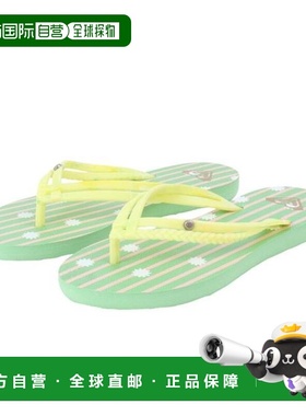 日本直邮ROXY IN THE SUN 沙滩凉鞋 [25SPRSD251209GRN] 绿色