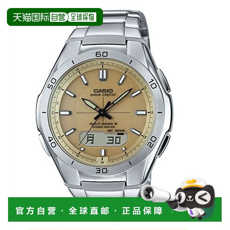 卡西欧CASIO手表太阳能组合电波感受器WVA-M640D-9AJF腕表