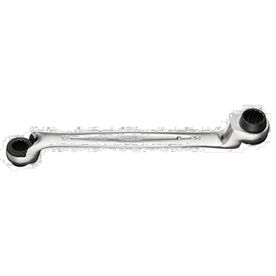 【日本直邮】TONE梅花双头扳手75度深孔型RM75A-1214宽度12x14mm