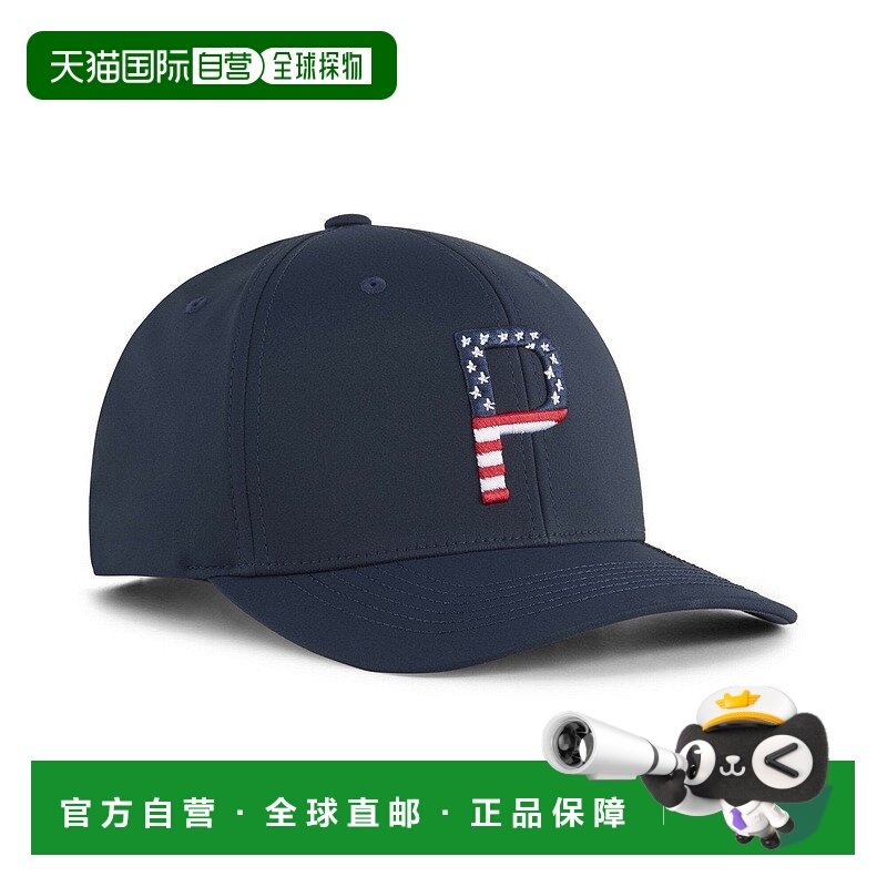 日本直邮PARS AND STRIPES 男士6片式高尔夫帽彪马遮阳帽