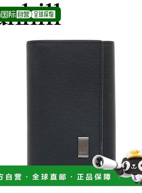 日本直邮Dunhill 钥匙包皮革制品Dunhill Sidecar黑色/青铜色男士