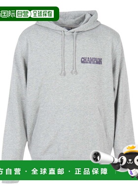 日本直邮Champion 男士BA FT HANDWRITE连帽套头卫衣 C3-C120070