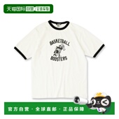 1h可退 型 全棉美国篮球风印花T恤宽松版 日本直邮DUBBLE WORKS男士