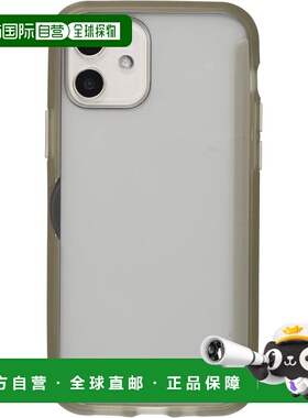 【日本直邮】Gourmandise iPhone12/12Pro手机壳烟灰色 SWC-05SK