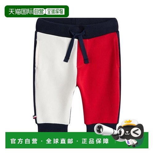日本直邮TOMMY HILFIGER KIDS 彩色拼接运动裤 [98414778]
