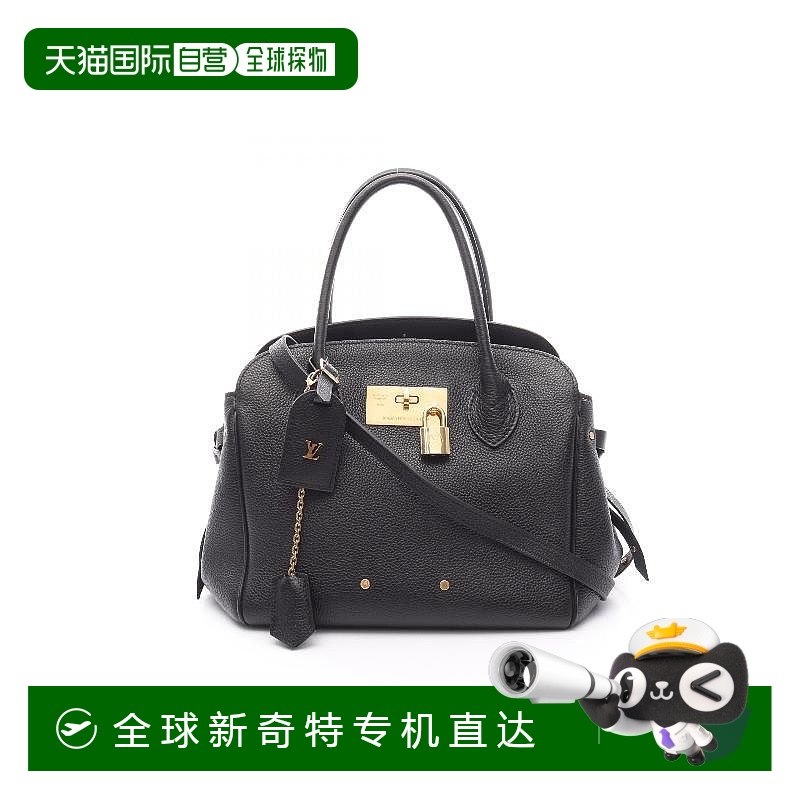 1h可退 日本直郵中古LV路易威登女包B級9新Mira PM牛皮手提包黑色