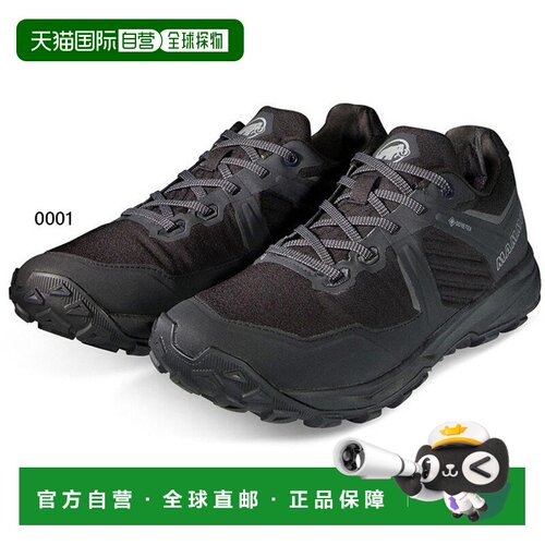 日本直邮Mammut Ultimate III Low GTX 女士低帮登山鞋 黑色 3030