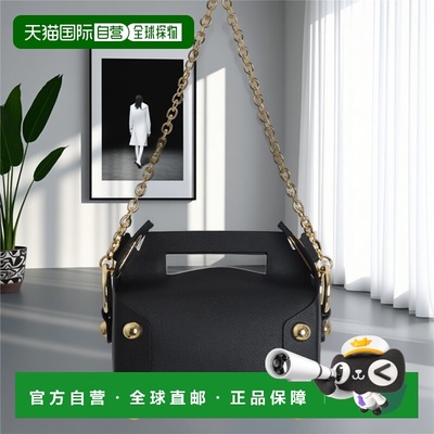 1h可退 日本直邮MASU 男装 牛革蛋糕包 半圆形铆钉设计 磁扣开合