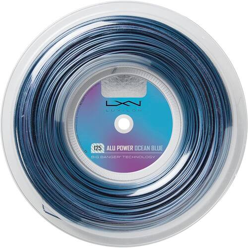 【日本直邮】Luxilon网球线 ALU POWER OCEAN BLUE 125 200m 蓝紫