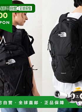 日本直邮The North Face 背包 Volt VAULT 27L 黑色男女通用NF0A3
