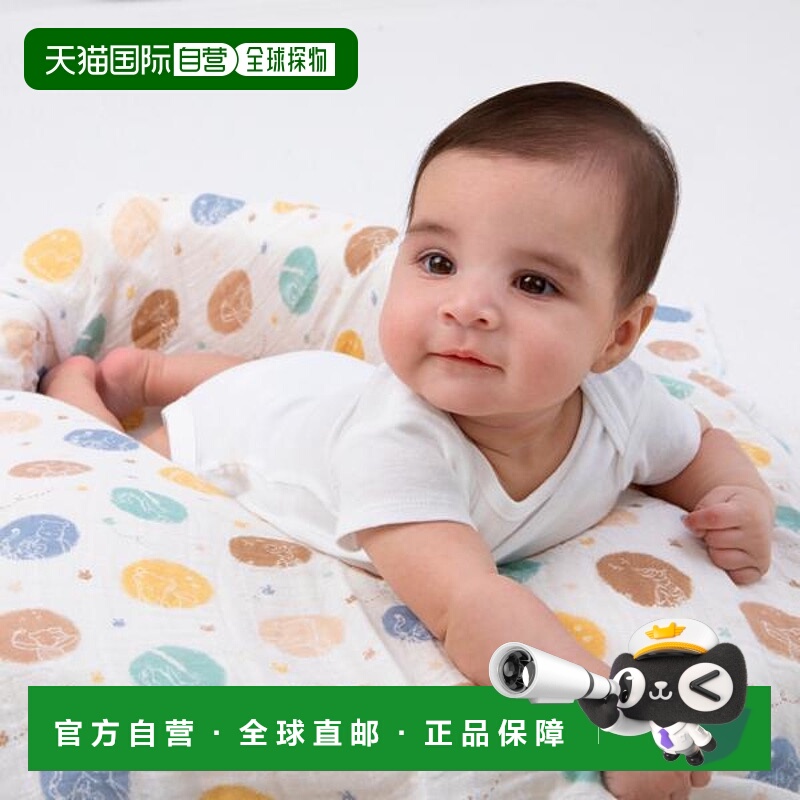 1h可退 日本直邮aden + anais 儿童全棉莫斯林材质抱毯3件装 迪士