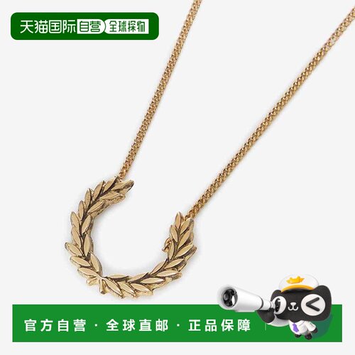 日本直邮Fred Perry LAUREL WREATH 项链 MS4710 男女同款