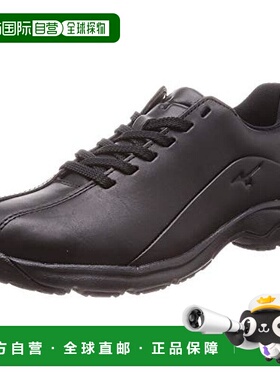 【日本直邮】美津浓 步行鞋女款脚跟贴合侧拉链黑色22cm4E B1GD19