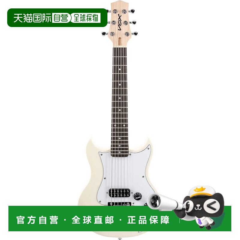 【日本直邮】VOX 迷你吉他 SDC-1 白色 短音阶常调音 带便携包