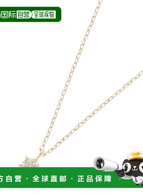 日潮跑腿COCOSHNIK 18K金 钻石六爪项链（大）40礼物简约