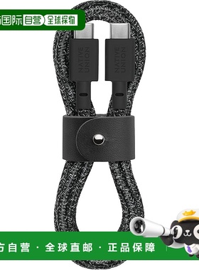 【日本直邮】Native Union USB数据线 Belt Cable 急速充电 黑