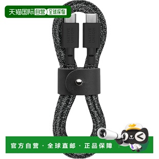 Union USB数据线 Belt 急速充电 Native Cable 黑 日本直邮