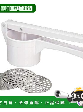 【日本直邮】tigercrown 榨汁机/捣碎机 白色95x253x133mm 587