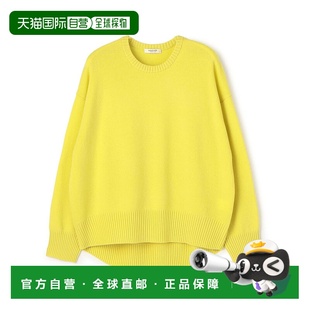 1h可退 日本直邮MACPHEE 女装 NZ LAMBS 全羊毛圆领套头针织衫 轻