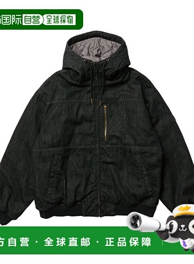 1h可退 日本直邮Evisen Skateboards 男装 洗旧丹宁拼接半拉链夹