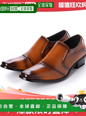 【日本直邮】Gino Zeeno 商务鞋 鞋子 男 男鞋 正装 Naname 直尖