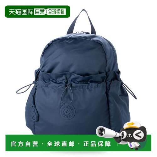日本直邮Kipling AMITA 休闲蓝色双肩包