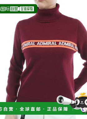 日本直邮Admiral GOLF 女士高尔夫圆领针织衫 商品编号：ADLA577-