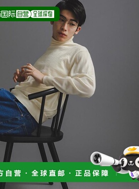 日本直邮NANO universe 防起球针织精细 gauge 高领毛衣 NA103EM1