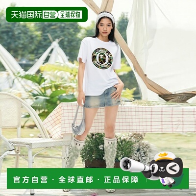 1h可退 日本直邮A BATHING APE 男女同款 棉质短袖T恤 1ST CAMO迷