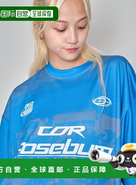 1h可退 日本直邮WEGO 男女同款游戏图案宽松短袖T恤 SK25SM05M000