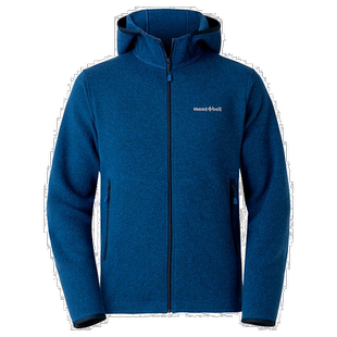 日潮跑腿MontbellCLIMAPLUS 男针织派克大衣1106589外套