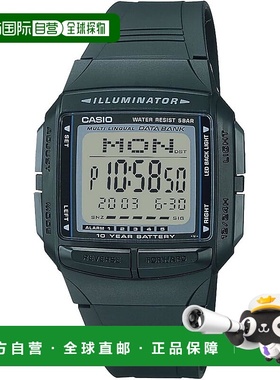 【日本直邮】Casio卡西欧 手表 男士 数字显示 黑色DB-36-1AJH