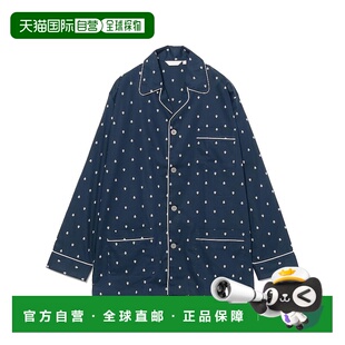 男士 ROSE 经典 版 1h可退 型棉质小纹花型睡衣衬衫 日本直邮DEREK