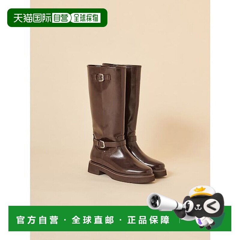 日本直邮SNIDEL 巴利骑手靴 [SN1728BW045398] 黑色