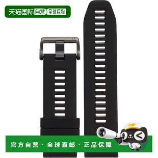 【日本直邮】佳明 QuickFit F7X 26mm 原厂表带 Black 黑 010-131