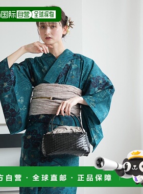 1h可退 日本直邮utatane 女士二件式浴衣套装 6499618401和服