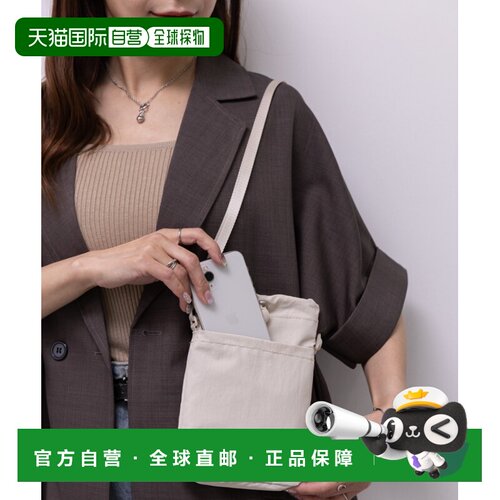 1h可退 日本直邮THE NORTH FACE 男女同款 迷你手机斜挎包 弦绳抽