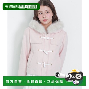 JILL STUART 女装 格纹羊毛混纺大衣 1h可退 短款 日本直邮JILL